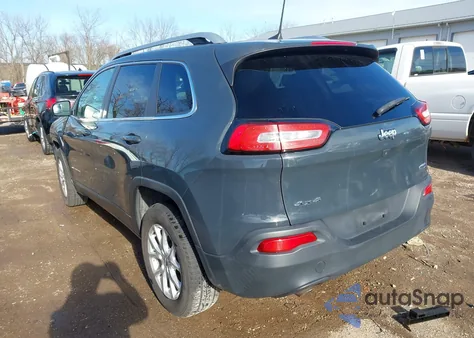 2018 Jeep Cherokee Latitude Plus 4X4 z USA, uszkodzony, nr VIN 1C4PJMLB3JD569791